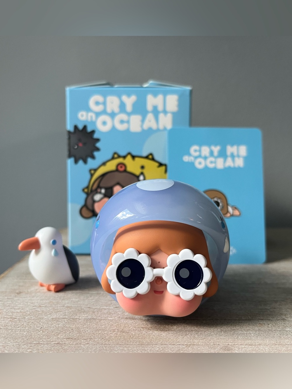 POPMART Crybaby Cry me an Ocean Figure - Jellyfish